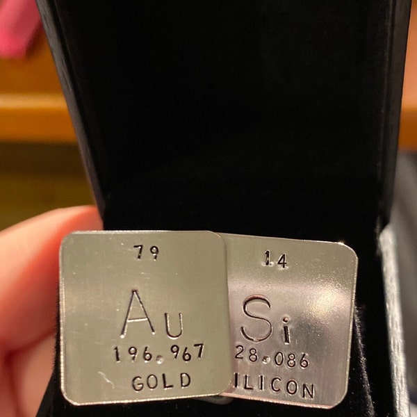 Cufflinks - PUB Periodic Table