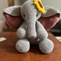 Buy Everly the Elephant Crochet PDF Pattern ONLY Digital File Online in ...