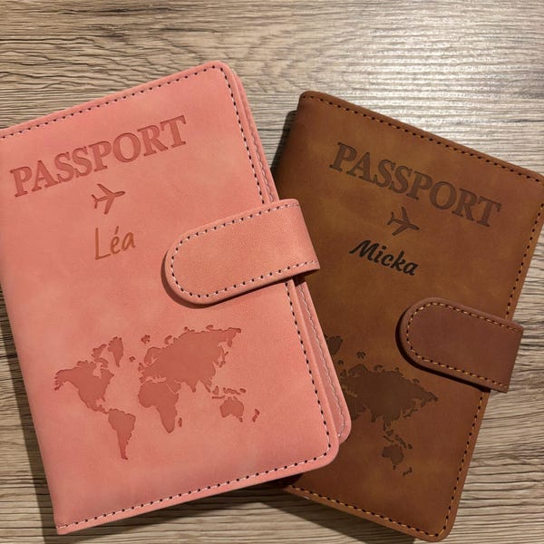Personalized Leather Photo Wallet For Men - Custom Engraved Picture Wallet For Dad, Husband, Son, Boyfriend (Dark Brown) - View #12