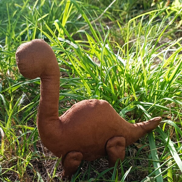 Brontosaurus Plush Sewing Pattern: Easy Dinosaur Tutorial (PDF Pattern ...