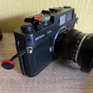 新品 本革 カメラケース Voigtlander Bessa R/L用 Leather Half Case for Voigtlander Bessa R Rangefinder Camera