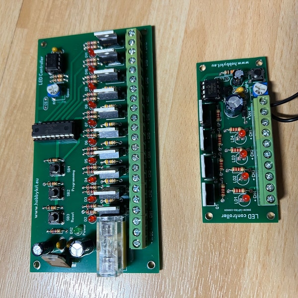 Programmable LED Light Chaser Controller 1 to 10 Channel Lighting ...
