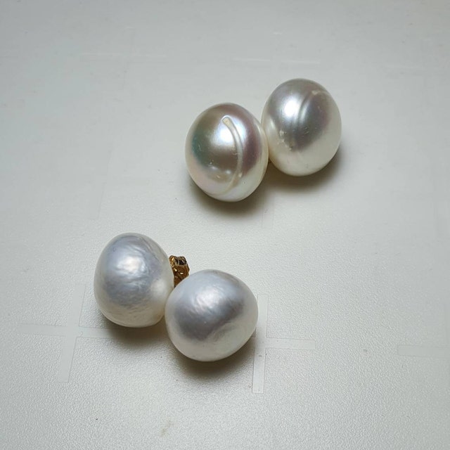 土日のみ特別価格⭐︎Ameri PEARL STUDS SUSPENDER 80-90-mm-aaa-tahitian-pearl-