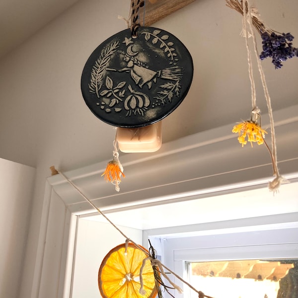 Kitchen Witch Ornament - Ceramic Strega Cucina - 5" - Etsy