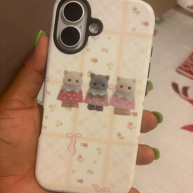 Critter Phone Case Coquette Phone Case Trendy Tough Phone Case for iPhone Sylvanian  Phone Case for Calico - Etsy