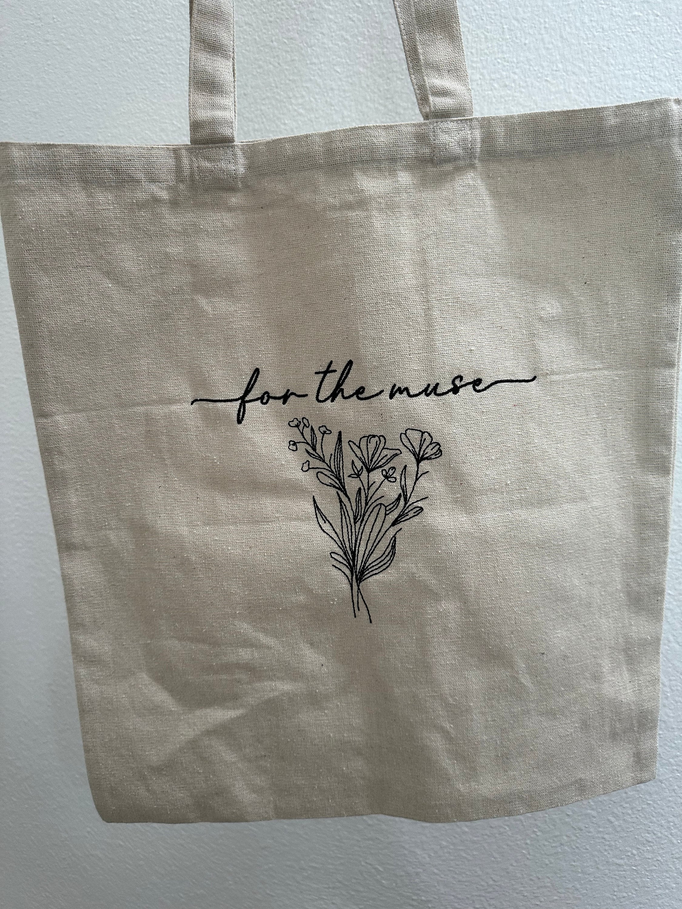 Customer photo for Flower line art - Embroidery design