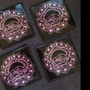 Download Rose Svg Rose Flower Svg Mandala Svg Zentangle Svg Rose | Etsy