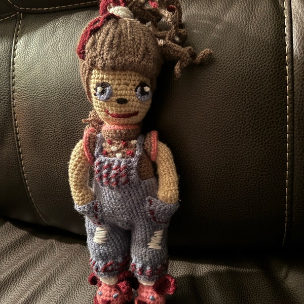 Crochet Pattern Nore-lise, Pattern Includes Doll and Clothes. This ...