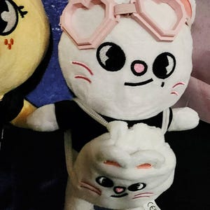 ヒョンジン ハート ゴーグル、Skzoo ハート グラス、ヒョンジン ピンク