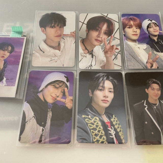 Hyunjin Stray Kids Photocard Ufficiale - Rock Star Versione Originale Kpop (Mint)