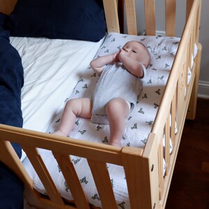 rosette sidecar baby bed