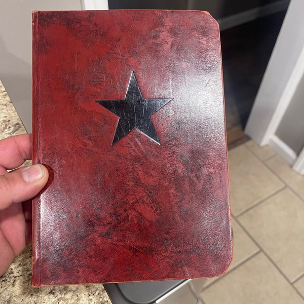 Civil War Winter Soldier Red Codebook Book - Etsy