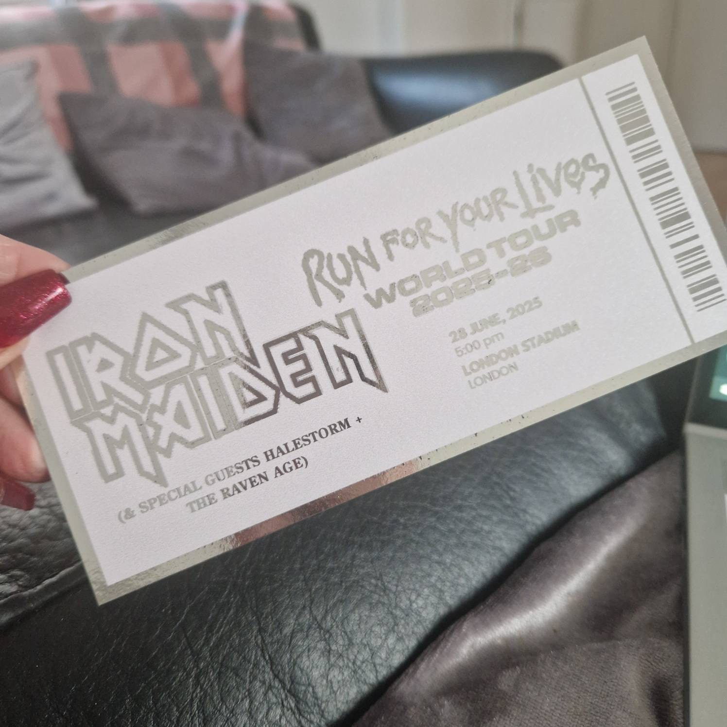 Any Event Ticket Concert Ticket for Gifting Surprise Theatre Ticket Music Ticket for Gifting Music Valentines Day Gift Physical Event Ticket