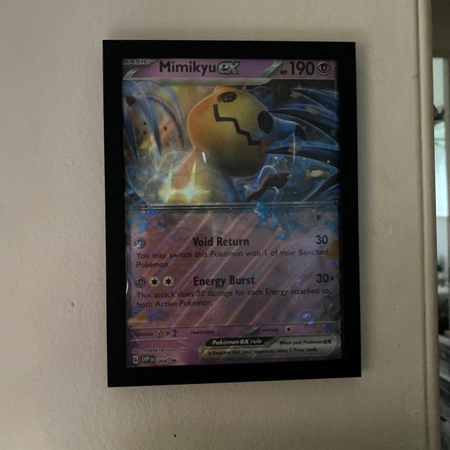 Jumbo Pokemon Card Frame - Etsy