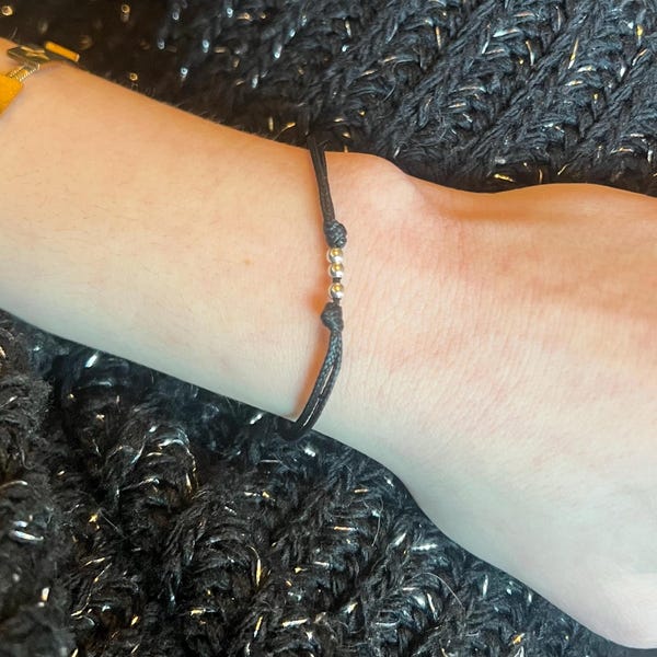 Bracelet De Cheville Délicat Robuste Et Simple En Chaîne De Perles