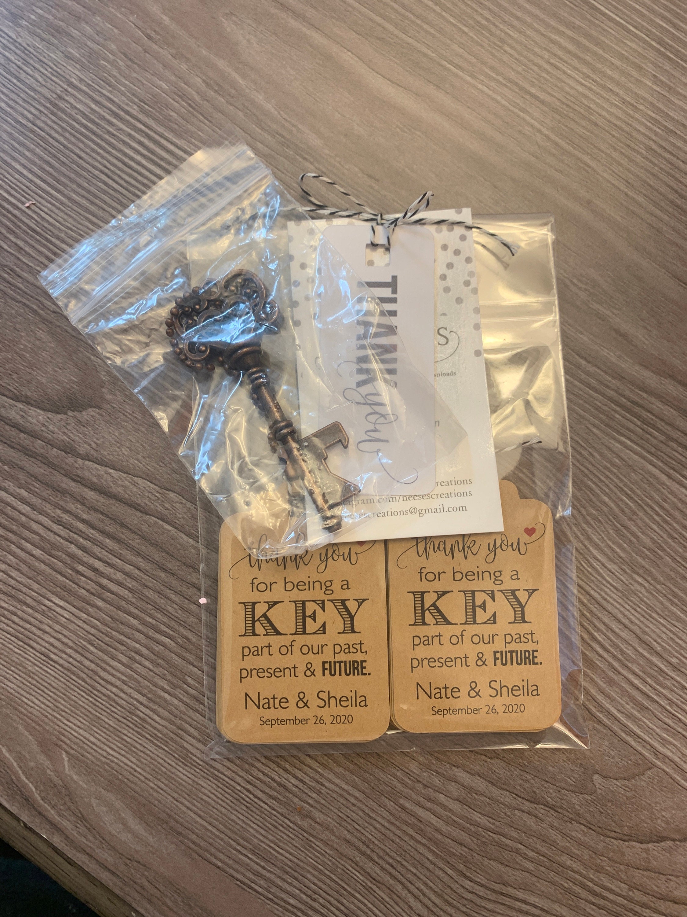 Skeleton Antique Key Bottle Opener AND Tags, Wedding Favors, Key Favor Tags, Wedding Tags, Antique Keys, Set of 24