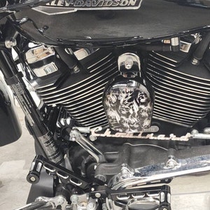 Motorcycle Chrome V-Shield Horn Cover Cowbell for ... - Grandado