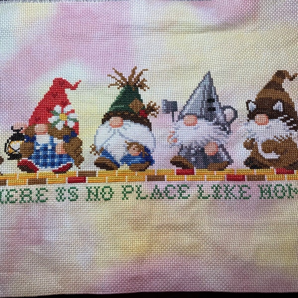 Cross Stitch Pattern Pdf Gnome Fairy Tale Elf Pixie Funny Cute Modern ...