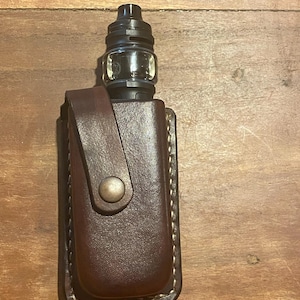 elfbar nachfüll pod läuft aus Étui de ceinture en cuir premium fait main pour vapoteur - Taille  personnalisée gravée