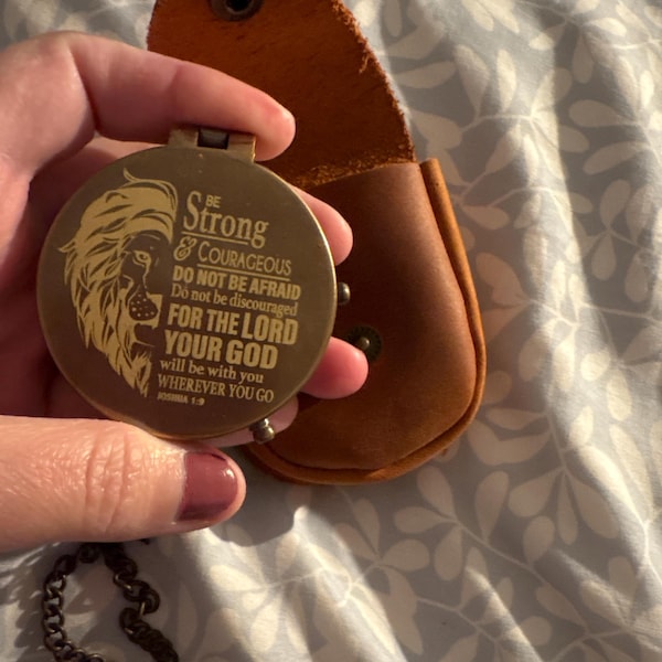 Baptism Gift, Working Compass, Personalized Nautical Compass, Permanent ...