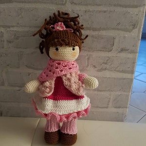 Crochet Pattern for Doll MIA deutsch, English, Français, Español ...