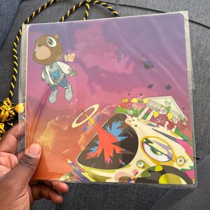 Kanye Graduation Decorated Grad Cap 