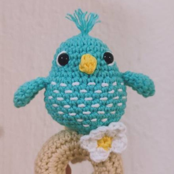 Amigurumi Bird Baby Rattle Crochet Pattern – 5 Languages (PDF Pattern ...