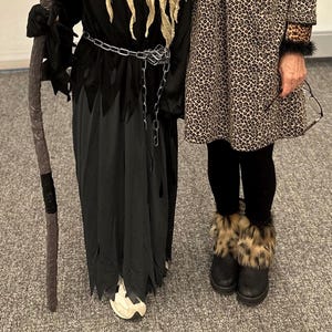 Isabella LEOPARD 2 Shaggy Soft Faux Fur Fabric for Fursuit, Cosplay Costume, Photo Prop, Trim, Throw Pillow, Crafts