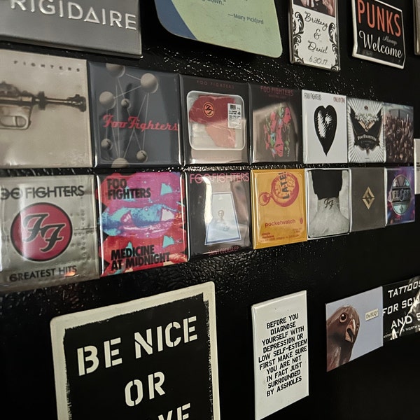 Foo Album Magnets - Etsy