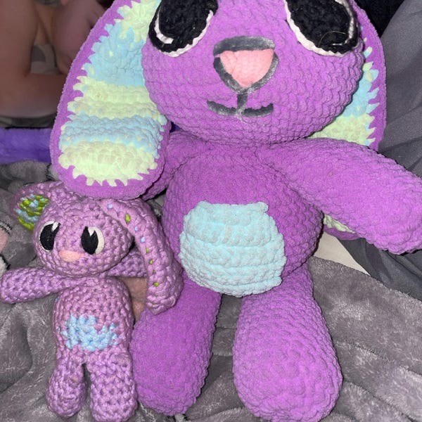 Floppy Bunny Plush PDF Crochet Pattern - Etsy