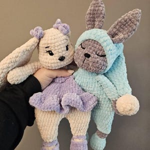 Bundlle DORA &DOR Confort Bunnies Amigurumi/crochet Rabbits/ Easy