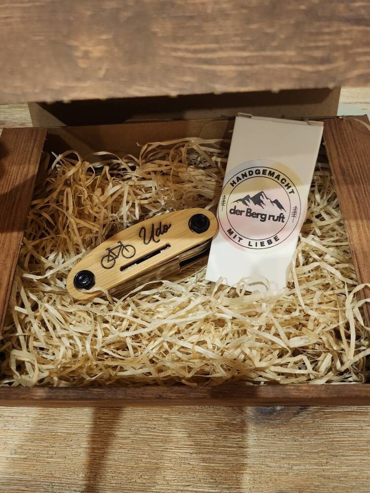 Bicycle multi-tool | Hiking | Gift idea | Birthday present | Cycling | Equipment | Men's Father's Day gift