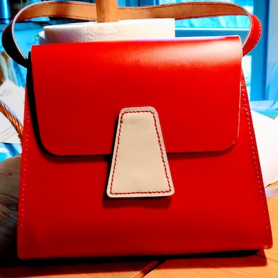Women Handbag Leather Pattern PDF Leather Purse Digital Pattern ...