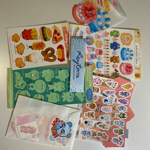 Cat Moods Sticker Sheet Mood Tracker Sticker Sheet, Cute Planner ...