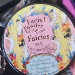 Victorian Vegan Translucent Face Powder: 1893 Fairies Recipe - Etsy