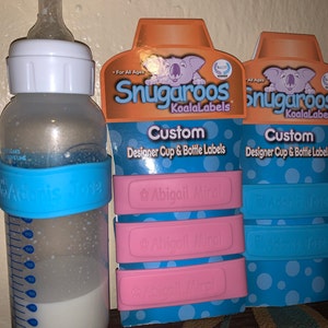 Bottle sippy cup name labels