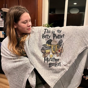 Harry potter marathon blanket hotsell