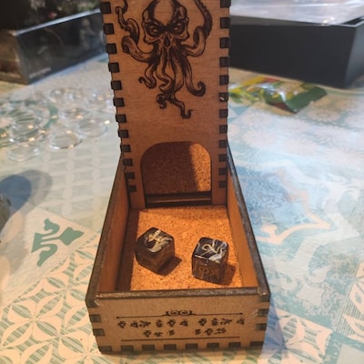 Dice Tower, Dice Tray, Lovecraft, Cthulhu, Eldritch - Etsy