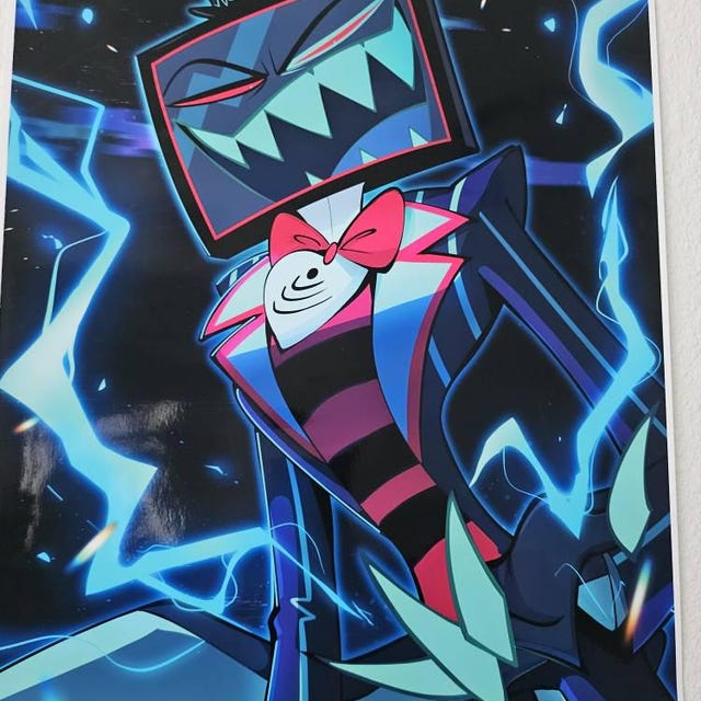 ハズビンホテルヴォックスエレクトリックプリント - Etsy 日本