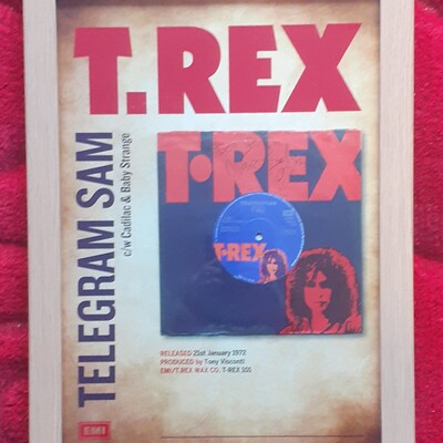 T.rex Marc Bolan Reimagined THE SLIDER 1972 UK Tour Poster A3 Size. - Etsy