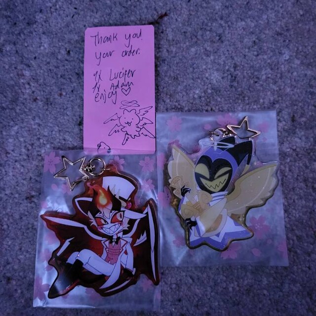 ハズビンホテル ルシファー モーニングスター アクリルエポキシ