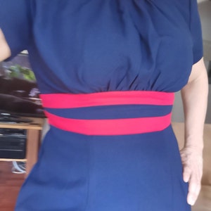 Agent Carter Cosplay Swing Dress Striped Custom Made Blue Iconic - Etsy