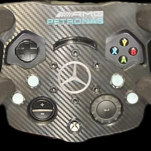 F1 Style Racing Wheel Mod Kit for Logitech G29 G923 G920 F1 Add On Steering Wheel 3D Printed Personalized Formula1 Unique