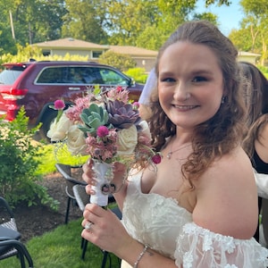 Carley added a photo of their purchase