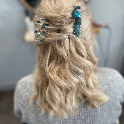 turquoise headpiece