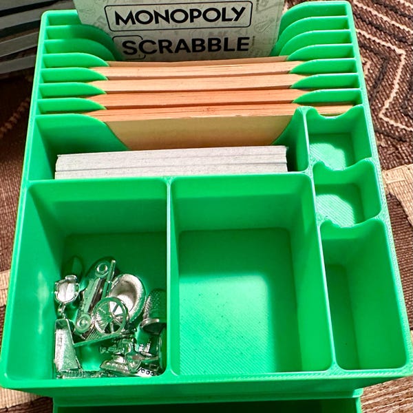 Organizer for Monopoly Game Pieces - Etsy