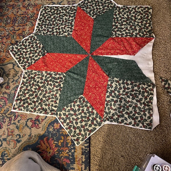 Carpenter s Star Quilt Pattern Etsy