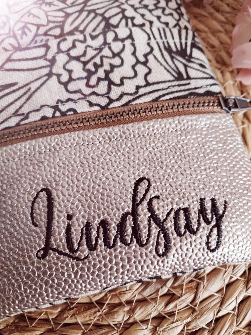 Customer photo for 10 Script embroidery fonts bundle