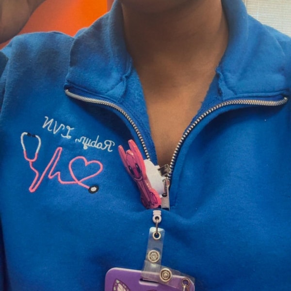Custom Personalized Nurse AOP Sweater - Gift Idea For Nurse main image 0