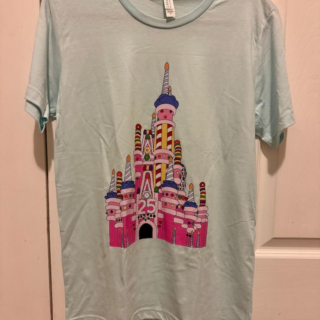 Walt Disney World 25th Anniversary Cake Unisex T-shirt